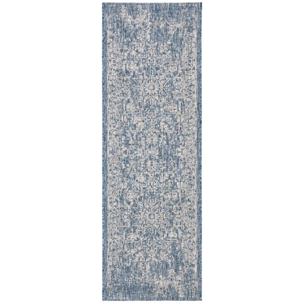 Nataly Blue Indoor/Outdoor Area Rug | Wayfair North America