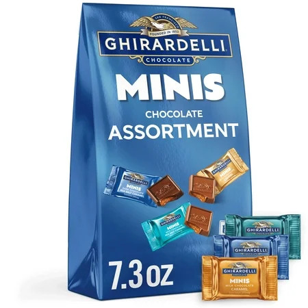 GHIRARDELLI Chocolate Candy Minis Assortment, 7.3 oz Bag | Walmart (US)
