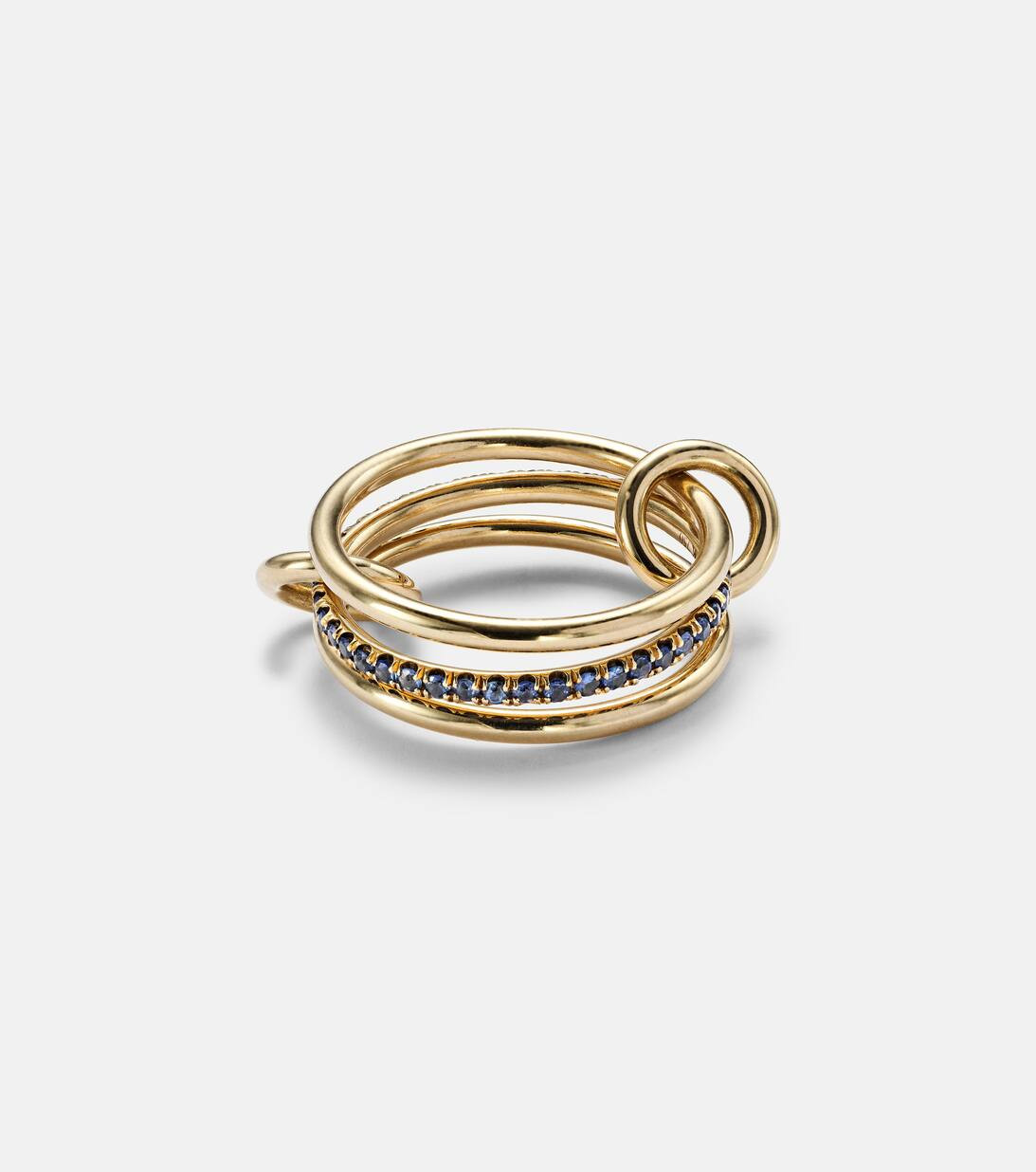 Sonny 18kt yellow gold and sapphire ring | Mytheresa (US/CA)