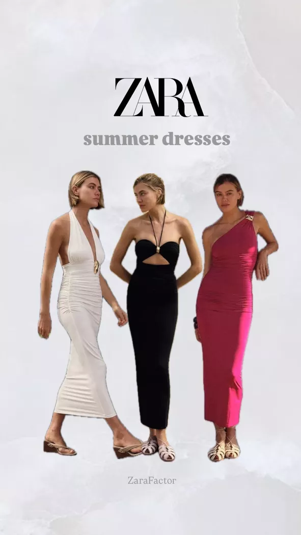 zara dresses wedding guest 3 outfits we spotted in let us know your favourite in the comments below Zara New in - 11