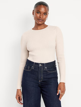 SoSoft Lite Crew-Neck Shine Sweater | Old Navy (US)