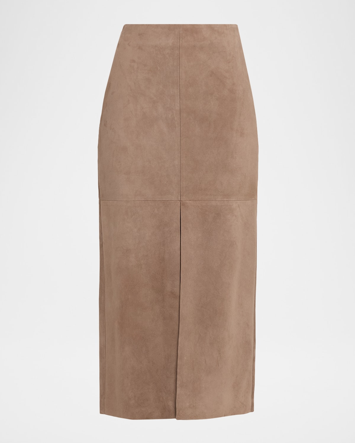 Suede Pencil Skirt | Neiman Marcus