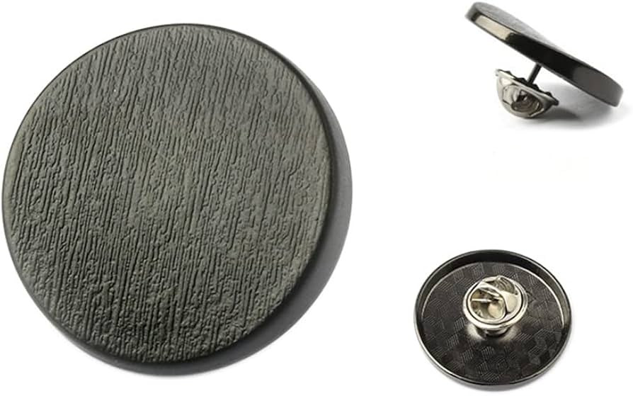 10pcs Texture Surface Metal Buttons Pins No Sew & No Tools Instant Replacement Snap Tack Button f... | Amazon (US)