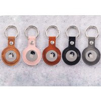 Leather Airtag Holder Keychain, Apple Air Tag Case, For Keys & Backpacks, Stuffs/Children Pets Cats  | Etsy (US)