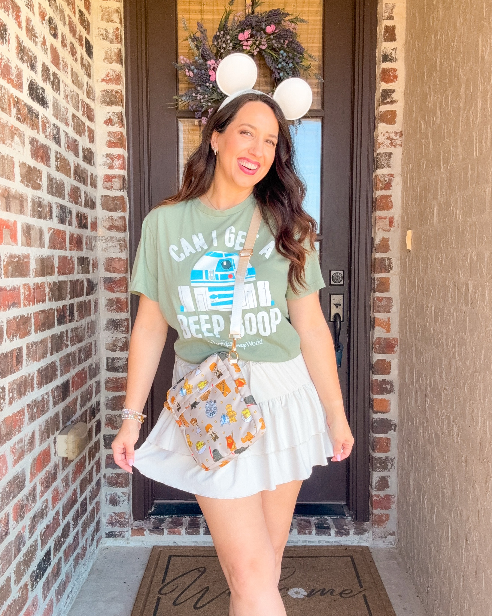 R2-D2 inspired Disney outfit 🤖✨ casual everyday Disney style with a comfy twist for the parks 💙inspiration tagged below 
#starwars #r2d2

#LTKTravel #LTKgrwm #LTKMothersDay