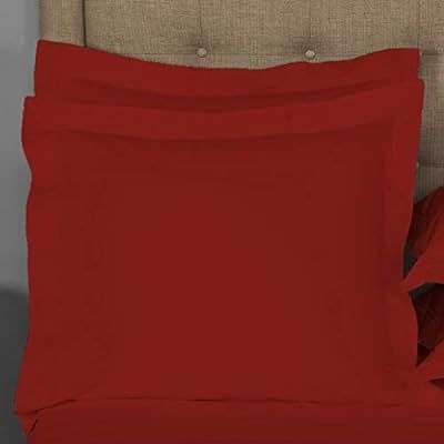 Kotton Culture Set of 2 Euroshams 100% Egyptian Cotton 600 Thread Count Cushion Cover Protector P... | Amazon (US)