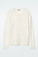 WINDOWPANE-CHECK CARDIGAN | COS (US)