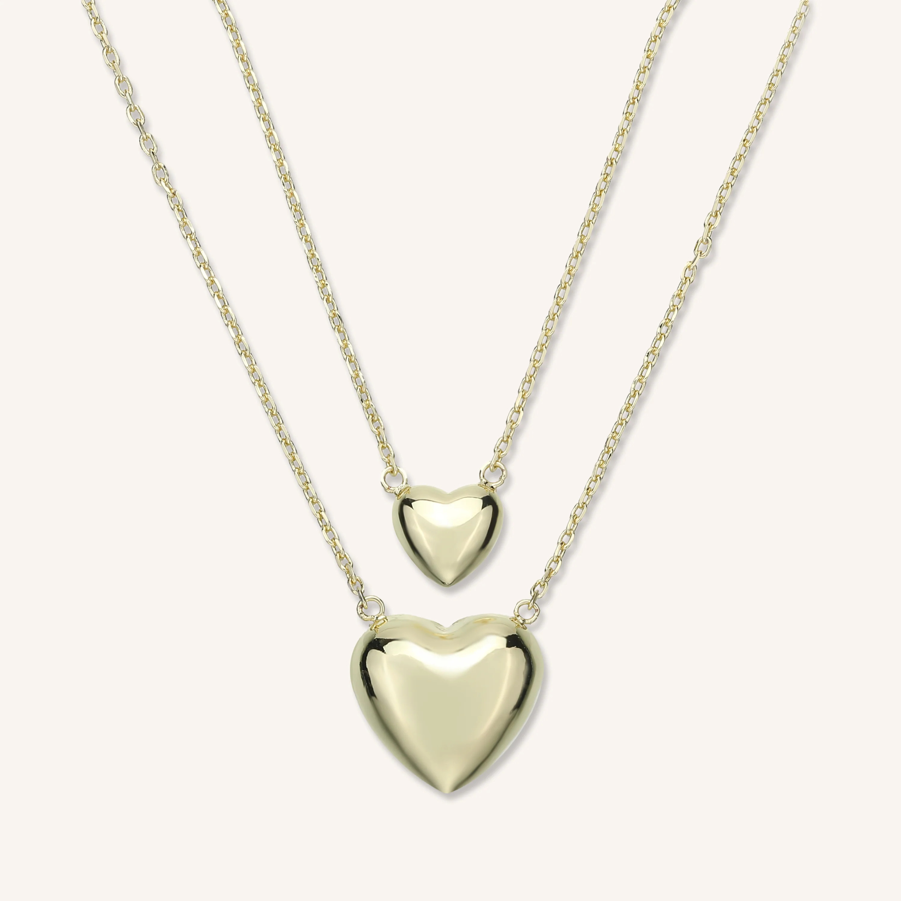 Heart of Gold Necklace Set | Victoria Emerson