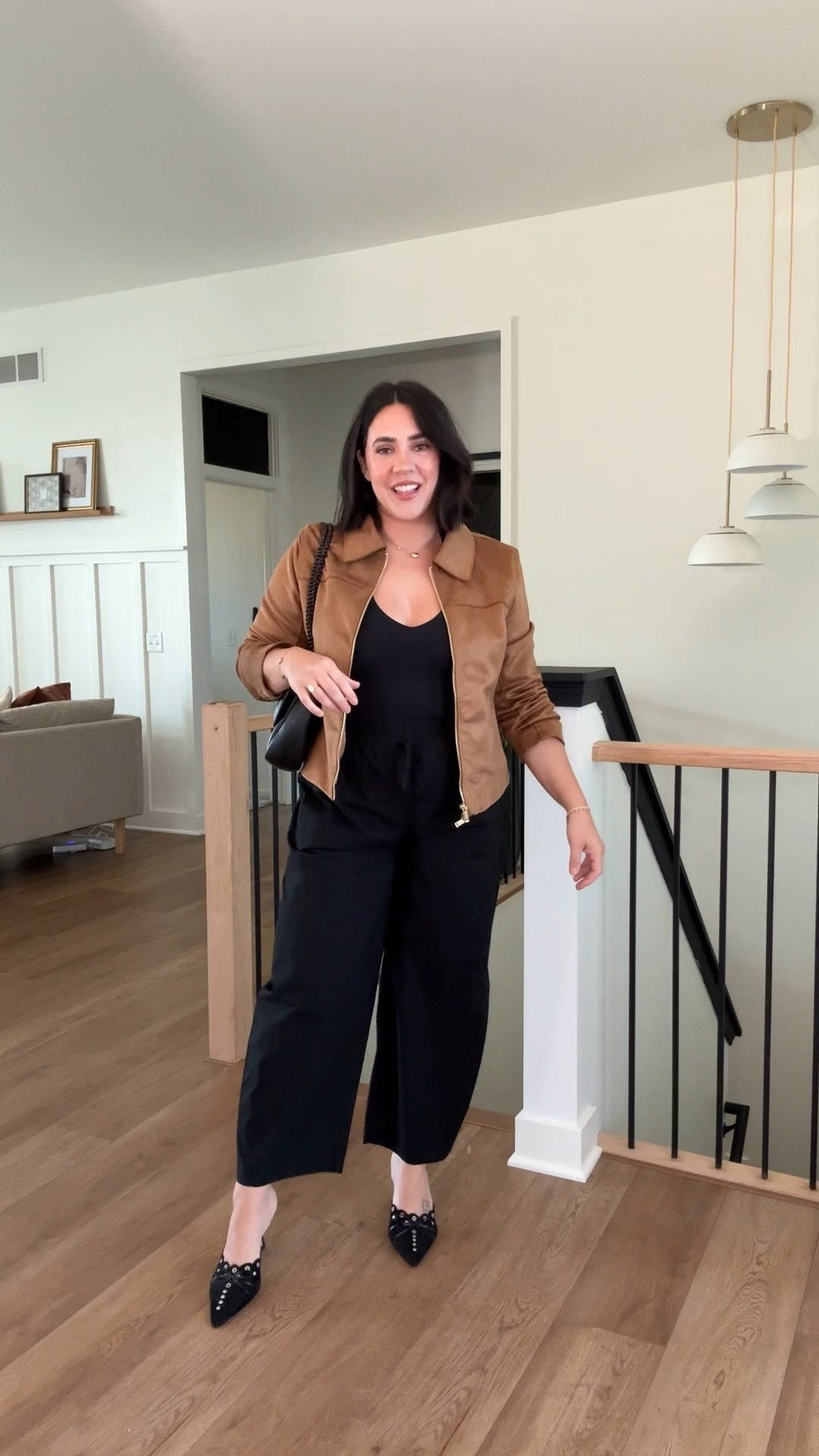 Bloat friendly date night outfit! Size M top and bottom, size L jacket. 

#LTKStyleTip #LTKWatchNow #LTKMidsize