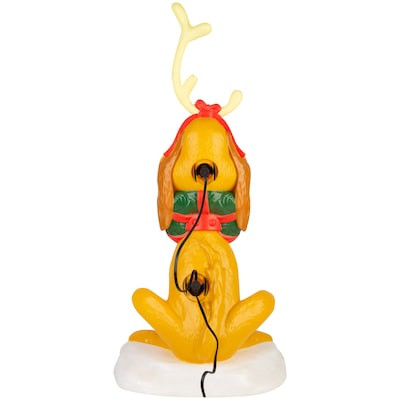 Grinch 2-ft LED Max with Antlers Blow Mold Christmas Decoration | Lowe's