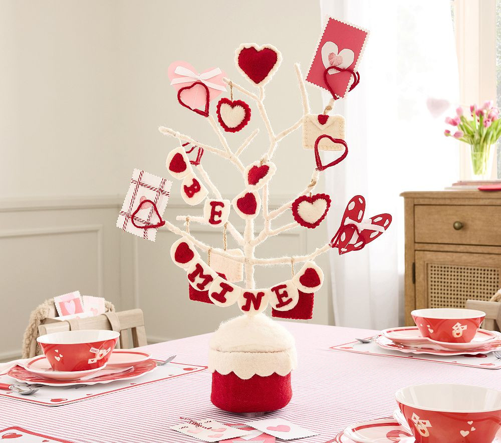 Felt Valentine's Card Holder Tree | Pottery Barn Kids