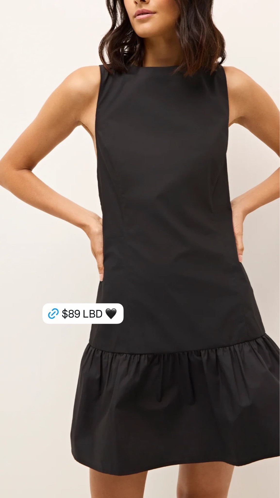 every closet needs a little black dress like this 🖤 i love the clean silhouette with the subtle drop waist detail, and at just $89 it’s such a good find. dress it up with heels for date night or weddings, or keep it casual with flats or loafers for everyday. one of those timeless pieces you’ll wear on repeat!

#LTKSeasonal #LTKSaleAlert