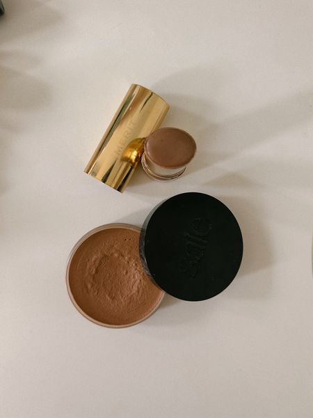 Saie vs Merit bronzer: IMO Saie is better bc of the color pay off! I also love the form factor + their bronzing brush for application.

#LTKsalealert #LTKxSephora #LTKbeauty