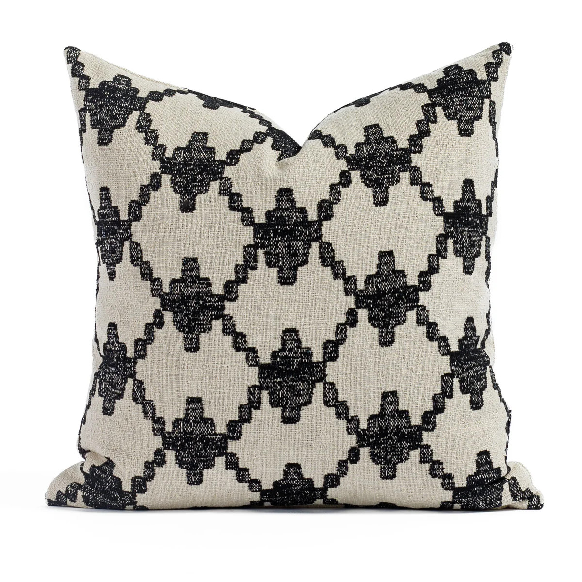 Fez 20x20 Outdoor Pillow, Carbon | Tonic Living
