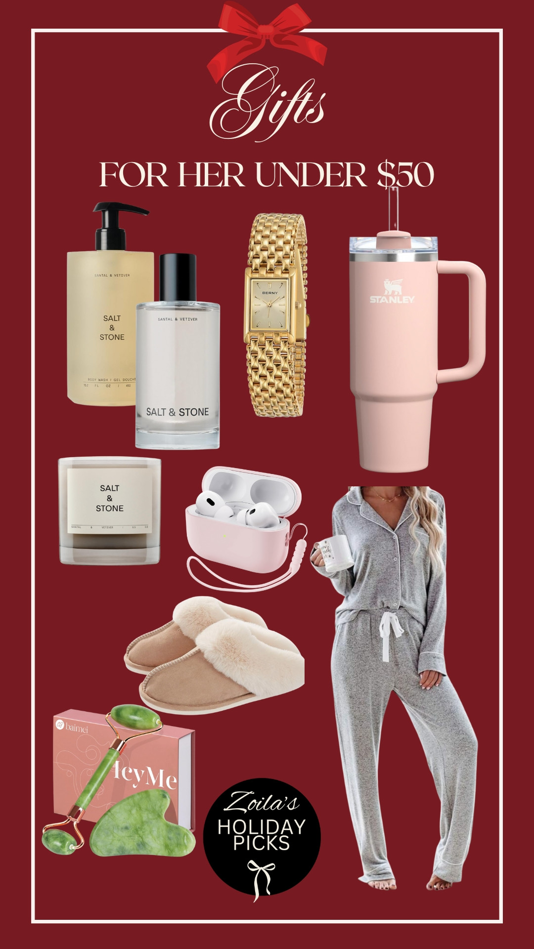 Gifts for her under $50 

 #LTKGiftGuide #LTKHoliday #LTKSeasonal