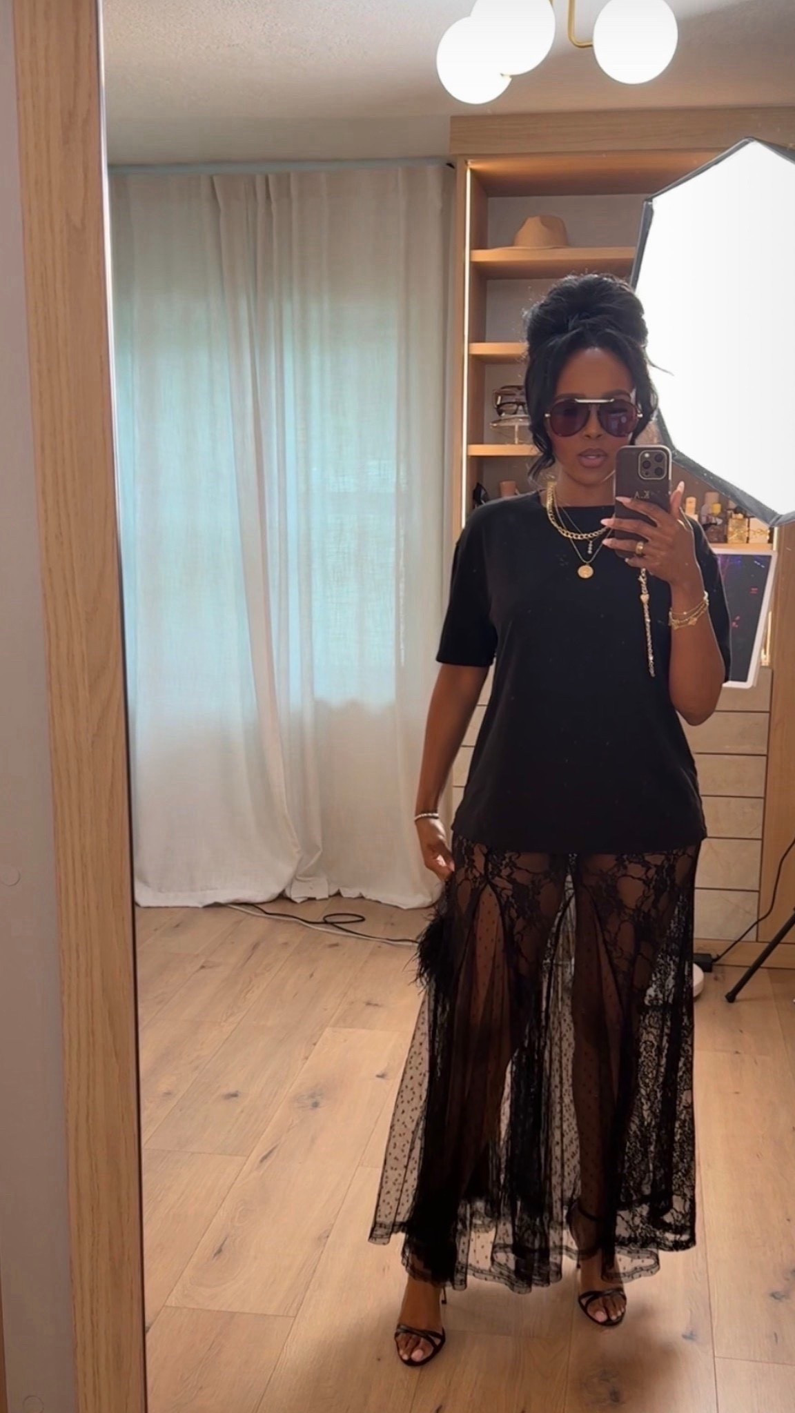 Scroll to shop this elevated edgy look featuring a classic black tee styled with a sheer lace skirt for the perfect mix of casual and statement. Pieces like this can be styled multiple ways—from dressed down to night out—making them a versatile staple where the cost per wear keeps dropping.

Perfect for date nights, girls night out, dinners, events, or an elevated evening look.

5'4" | 138 lbs | 34D bust | 27" waist | 40" hips

Follow me on Instagram and YouTube @kirasfashionfinds 



#LTKgrwm #LTKvlog #LTKootd