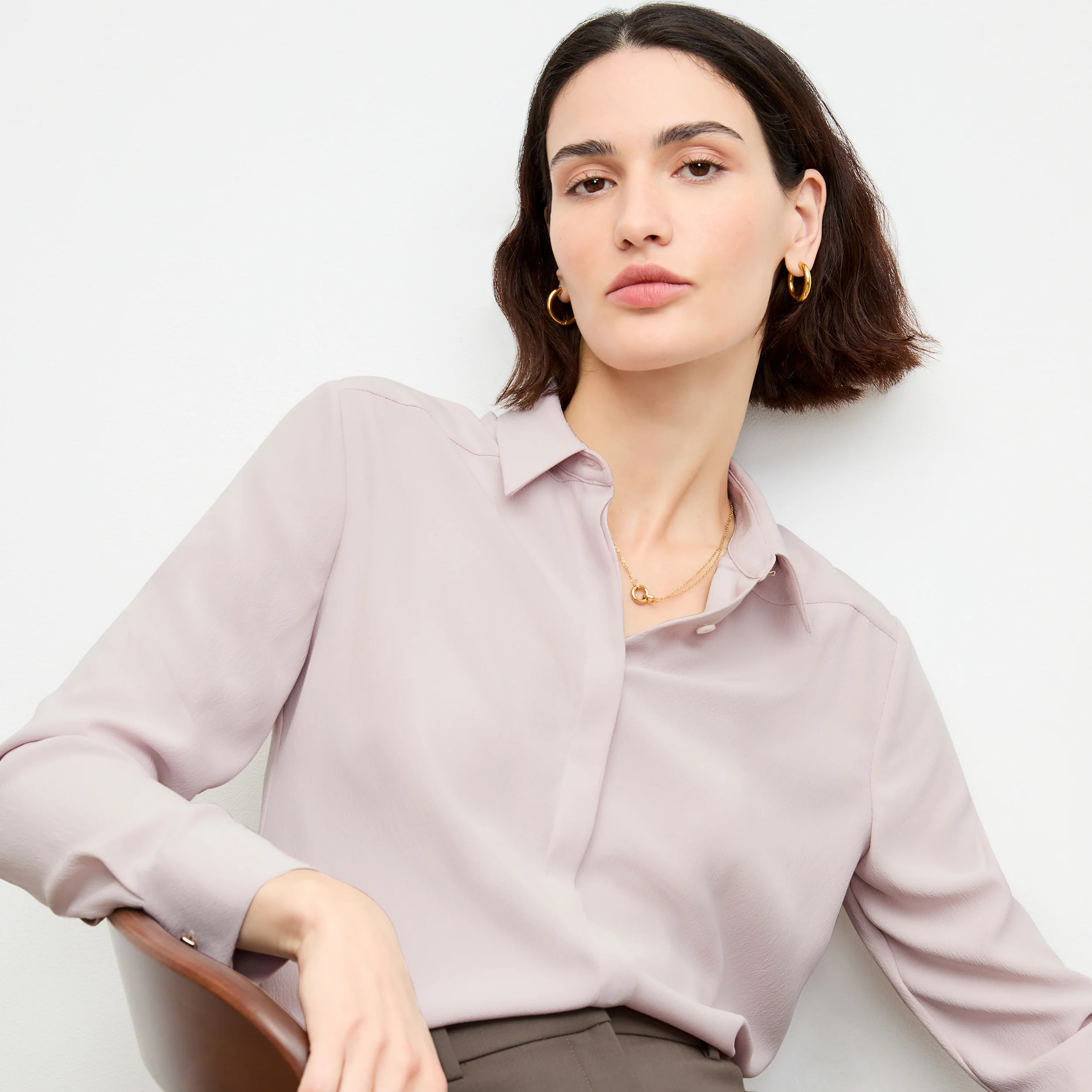 The Lagarde Shirt - Eco Soft Wave | MM LaFleur