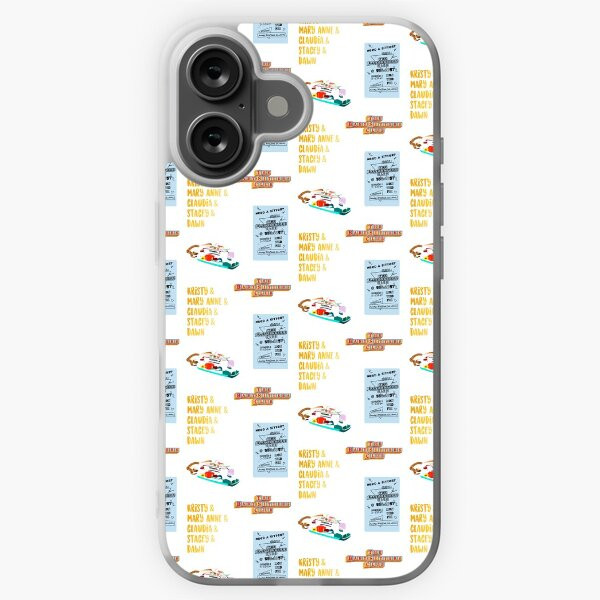 "Baby-Sitters Club Sticker Pack" iPhone Case for Sale by mutualletters | Redbubble (US)