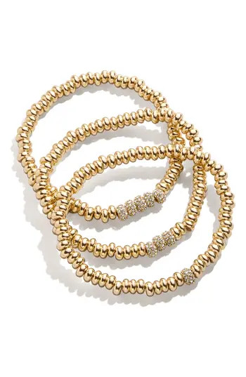 BaubleBar Aria Pisa Set of 3 Bracelets in Gold at Nordstrom Rack | Nordstrom Rack