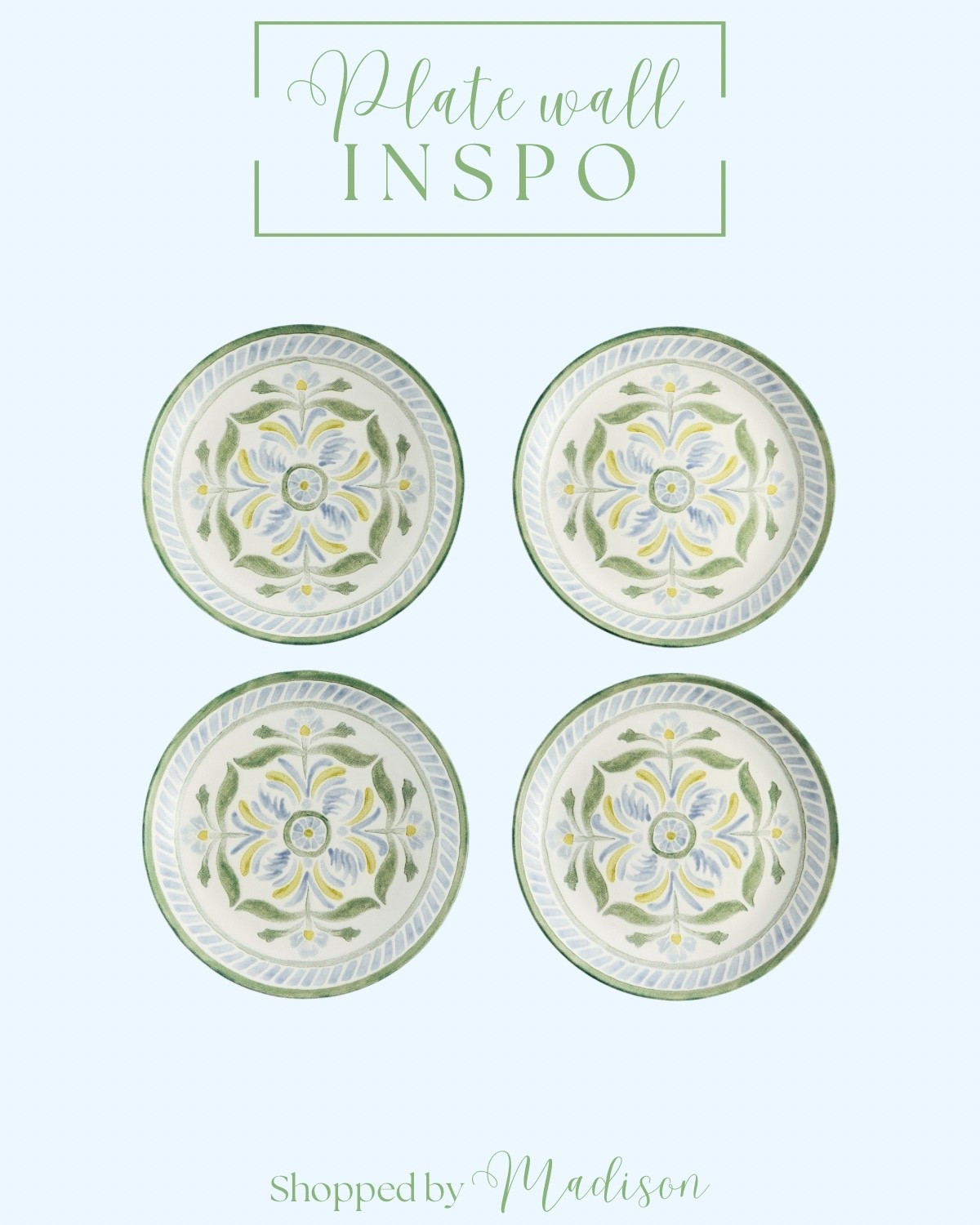 Plate wall inspo 

#LTKHome #LTKFindsUnder50 #LTKSeasonal