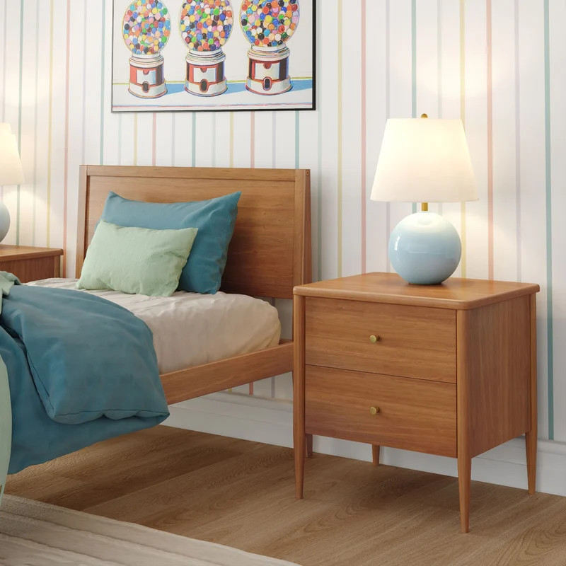 Hudson 2-Drawer Nightstand | max & lily