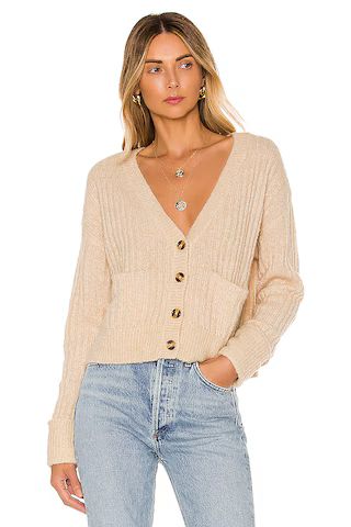 Lovers and Friends Caroline Cardigan in Neutral from Revolve.com | Revolve Clothing (Global)