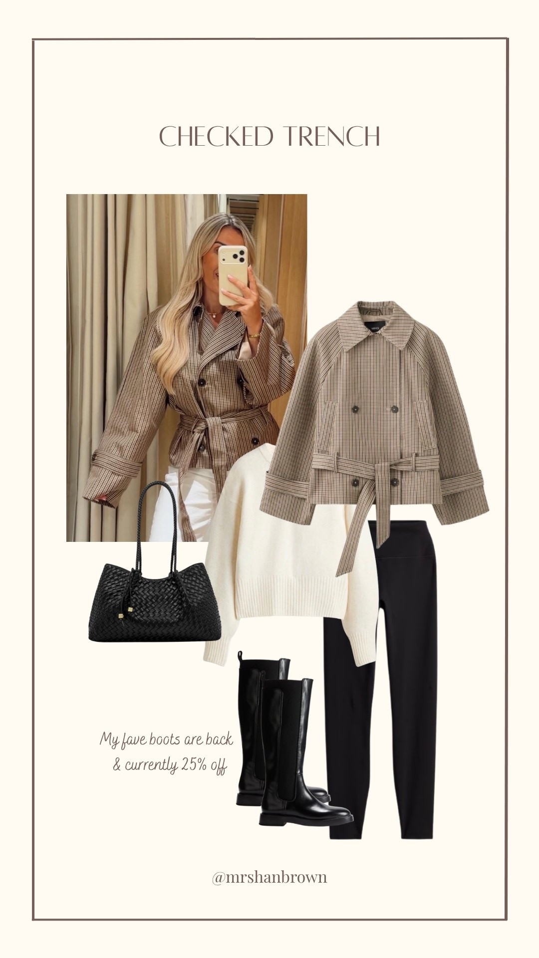 Honestly girls this checked trench is perfection 🤎

Trench coat, autumn jacket, new in, knee high boots, autumn outfit, transitional outfit

#LTKuk #LTKautumn #LTKstyletip