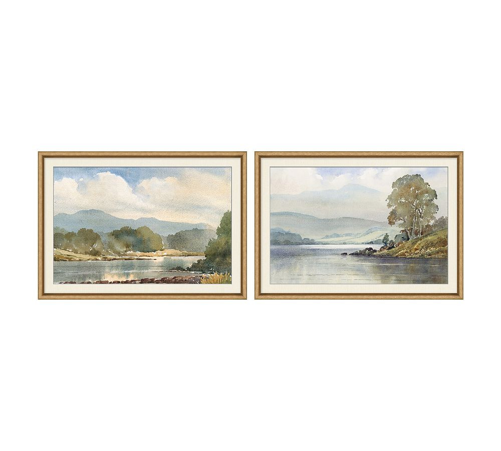 Summer Plein Air Framed Print | Pottery Barn (US)