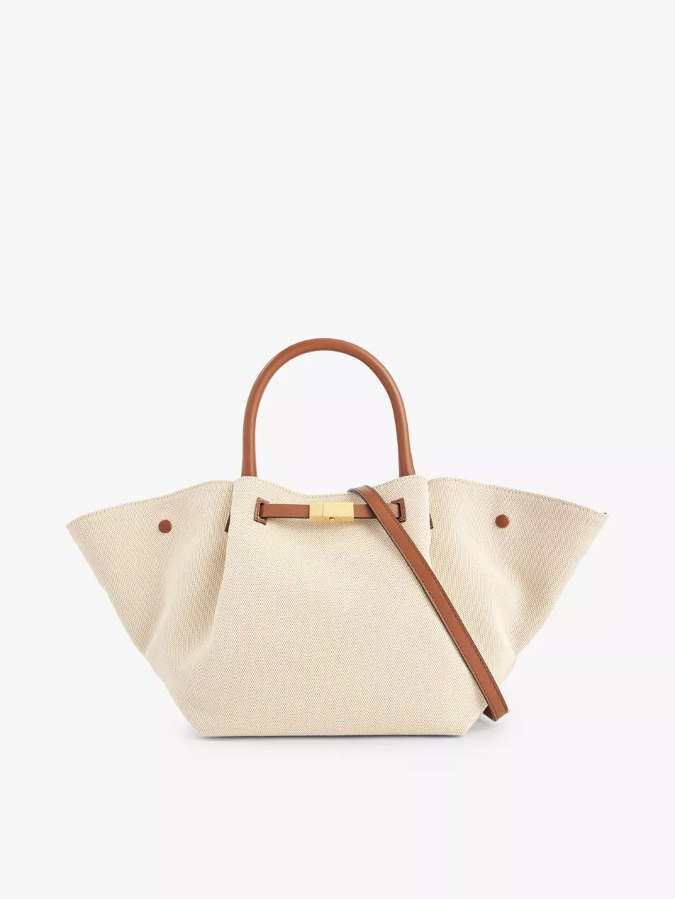 New York midi cotton tote bag | Selfridges