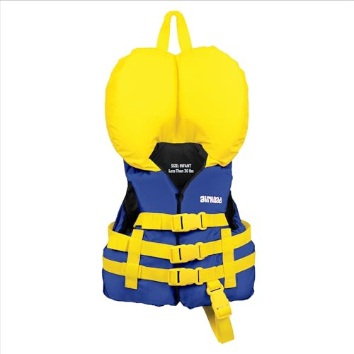 Airhead Infant General All Purpose Life Jacket for Infants under 30lbs, US Coast Guard Approved, Blue | Amazon (US)