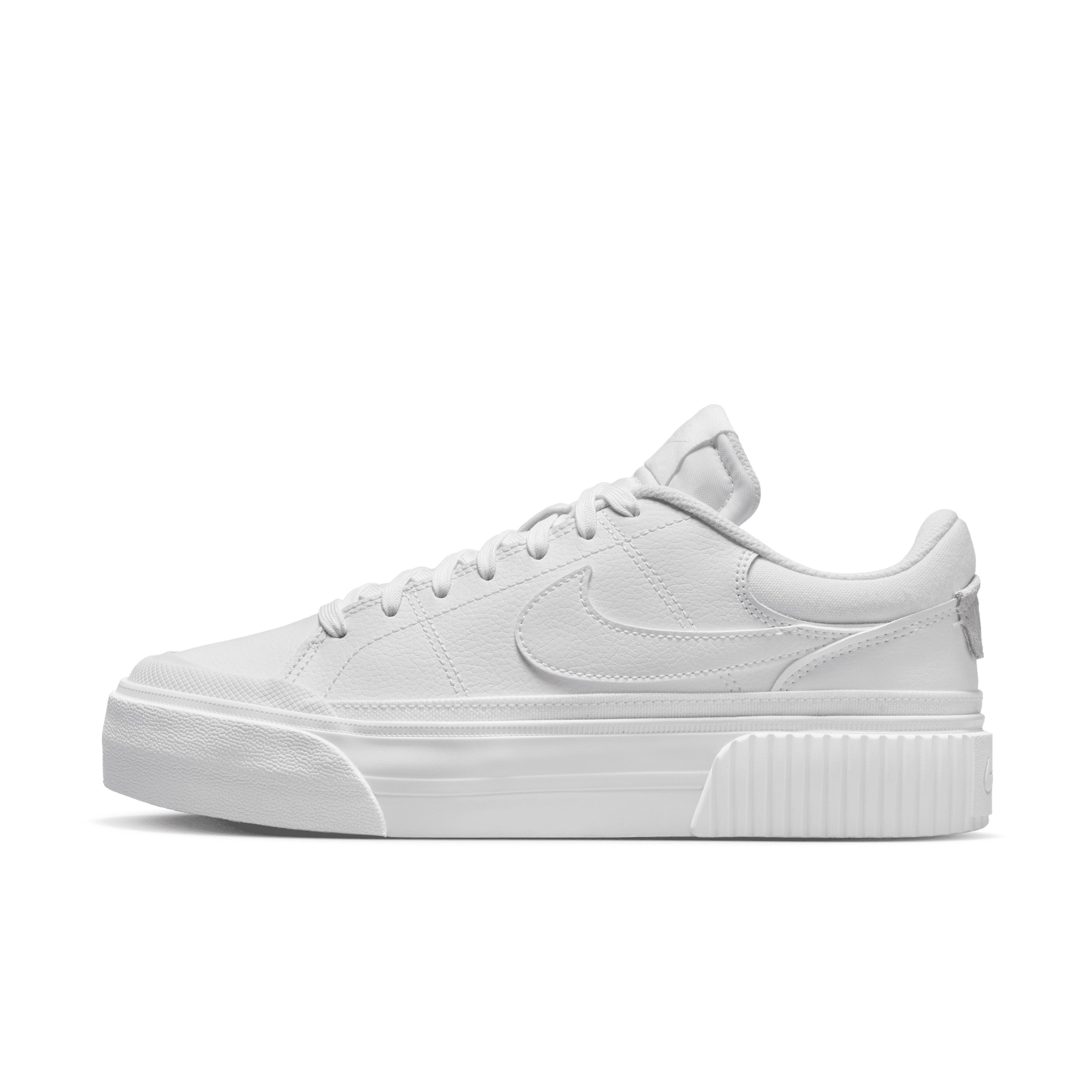 Nike Women's Court Legacy Lift Shoes in White, Size: 7 | DM7590-101 | Nike (US)