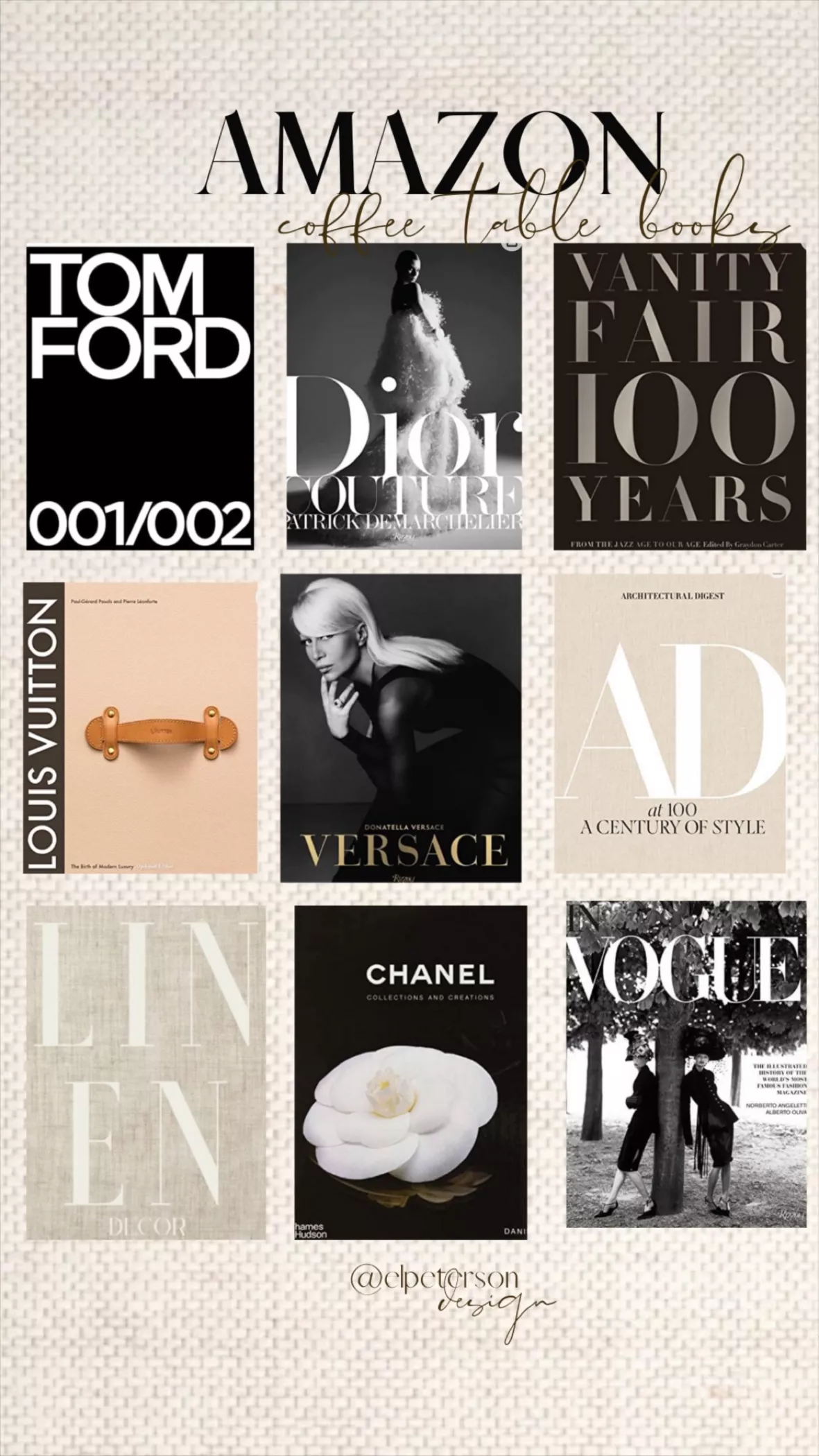 Hardcover Chanel Coffee Table Book curated on LTK