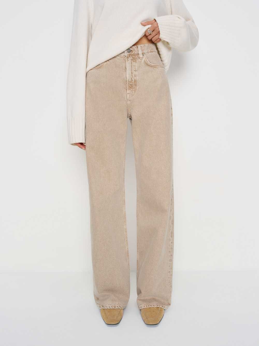 Cary High Rise Slouchy Wide Leg Jeans | Reformation (Global)