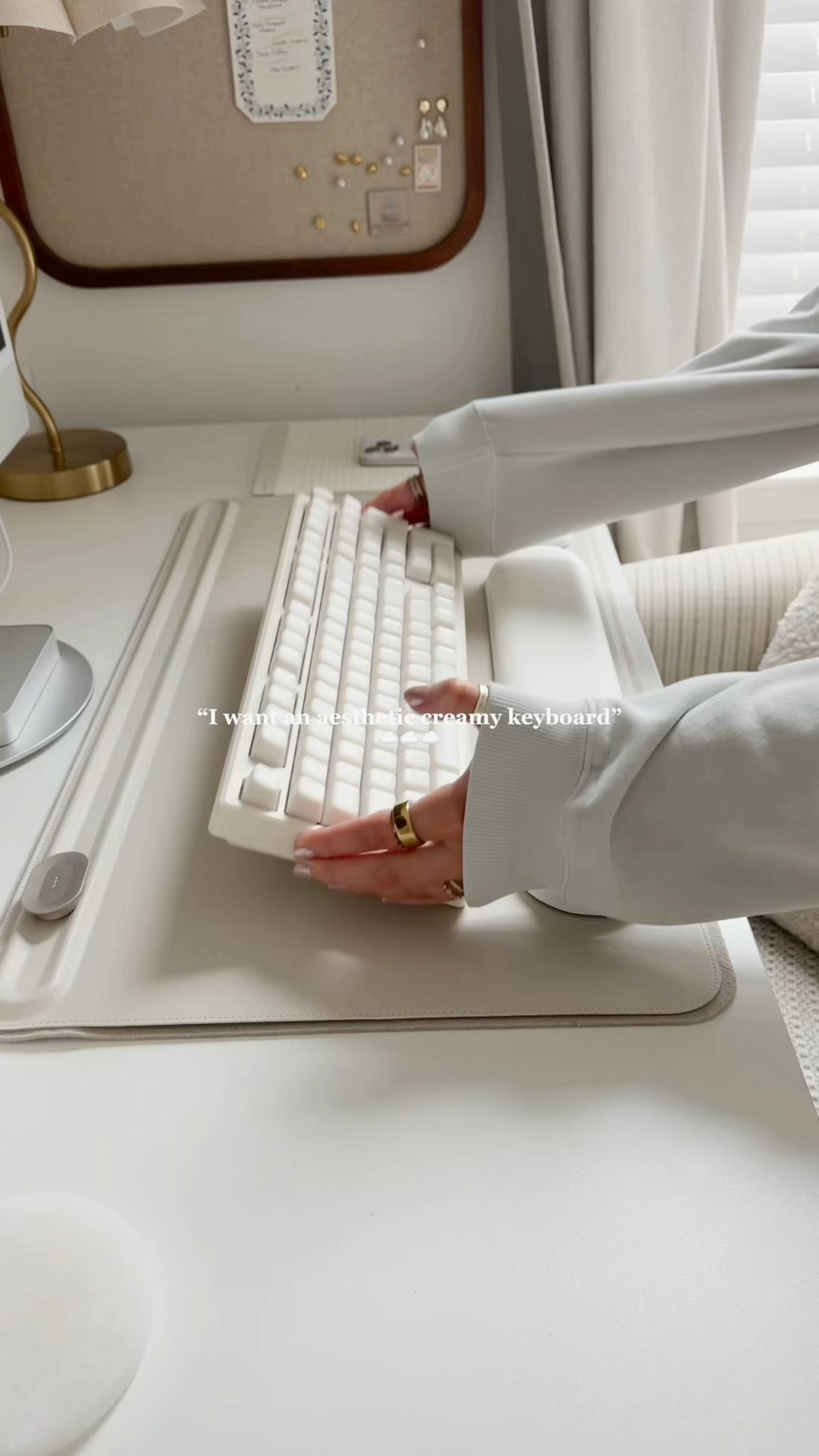 Amazon Office Creamy Keyboard 

#LTKgrwm #LTKHome