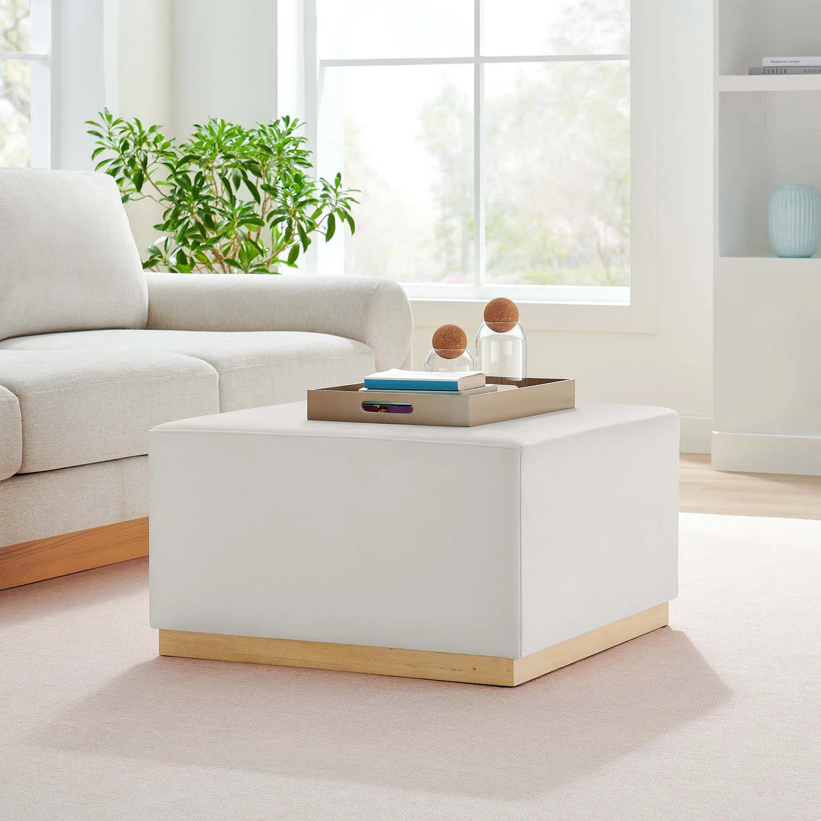 Modway Tilden Upholstered Ottoman | Wayfair | Wayfair North America