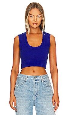 ALL THE WAYS Patricia Sweater Knit Top in Bright Blue from Revolve.com | Revolve Clothing (Global)