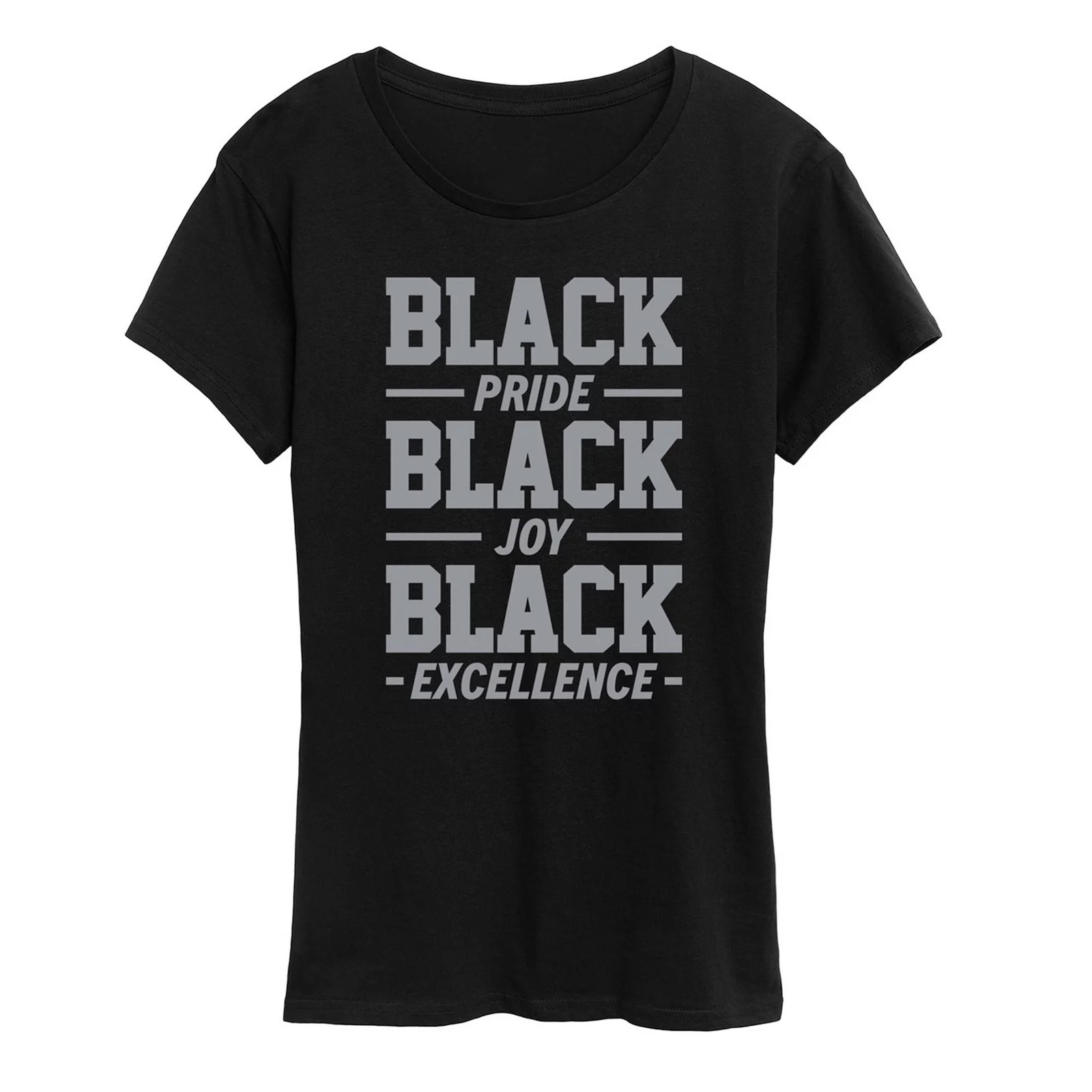 Women's Black Pride Joy Excellence Graphic Tee, Size: XXL | Kohl's