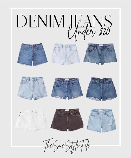 Denim shorts sale 

#LTKsalealert #LTKSeasonal