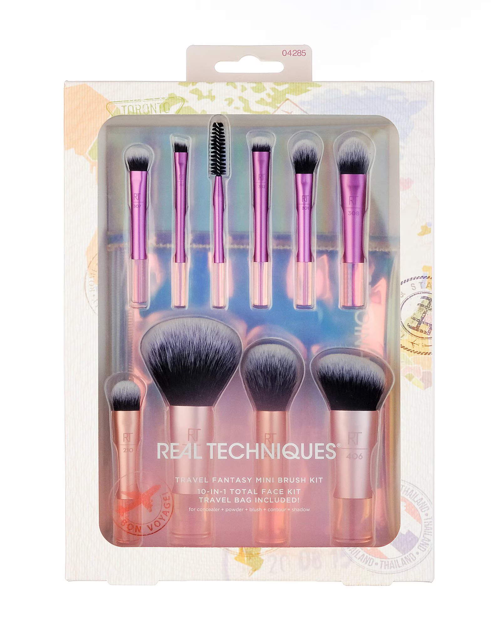 Kit pincéis travel fantasy mini brush 10 peças | Real Techniques | Riachuelo (BR)