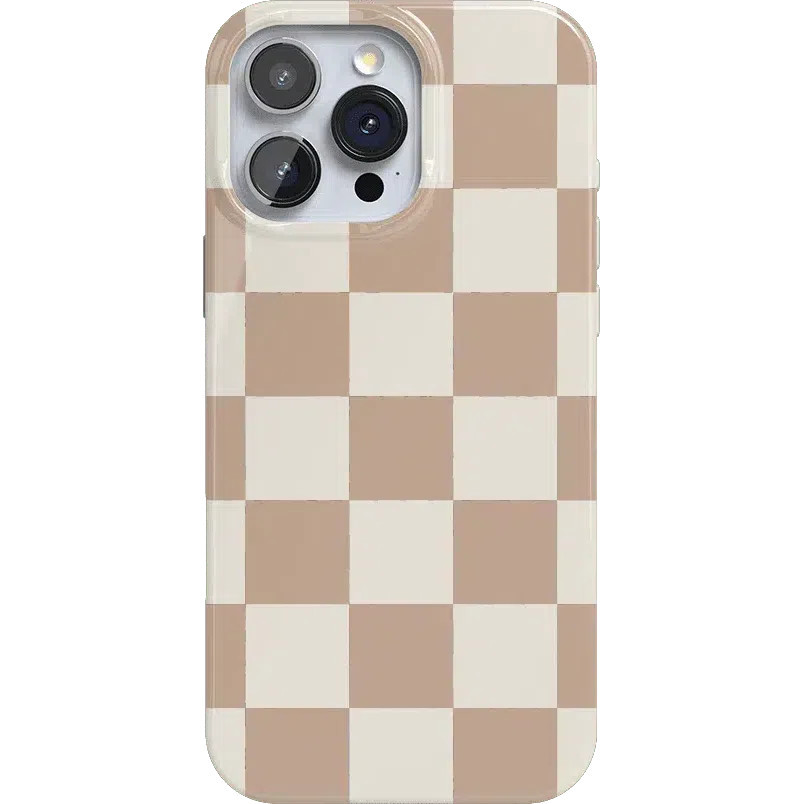 Fit Check | Neutral Checkerboard Case | CASELY