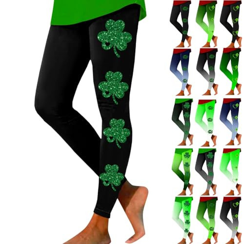 Saint Patricks Day Outfit Women,St Patricks Day Shamrock Leggings Pants Outfits for Women,Womens Saint St Patrick Patty's Outfits Irish Green Clothes Clothing Shirts Shirt Accessories 2026 | Amazon (US)