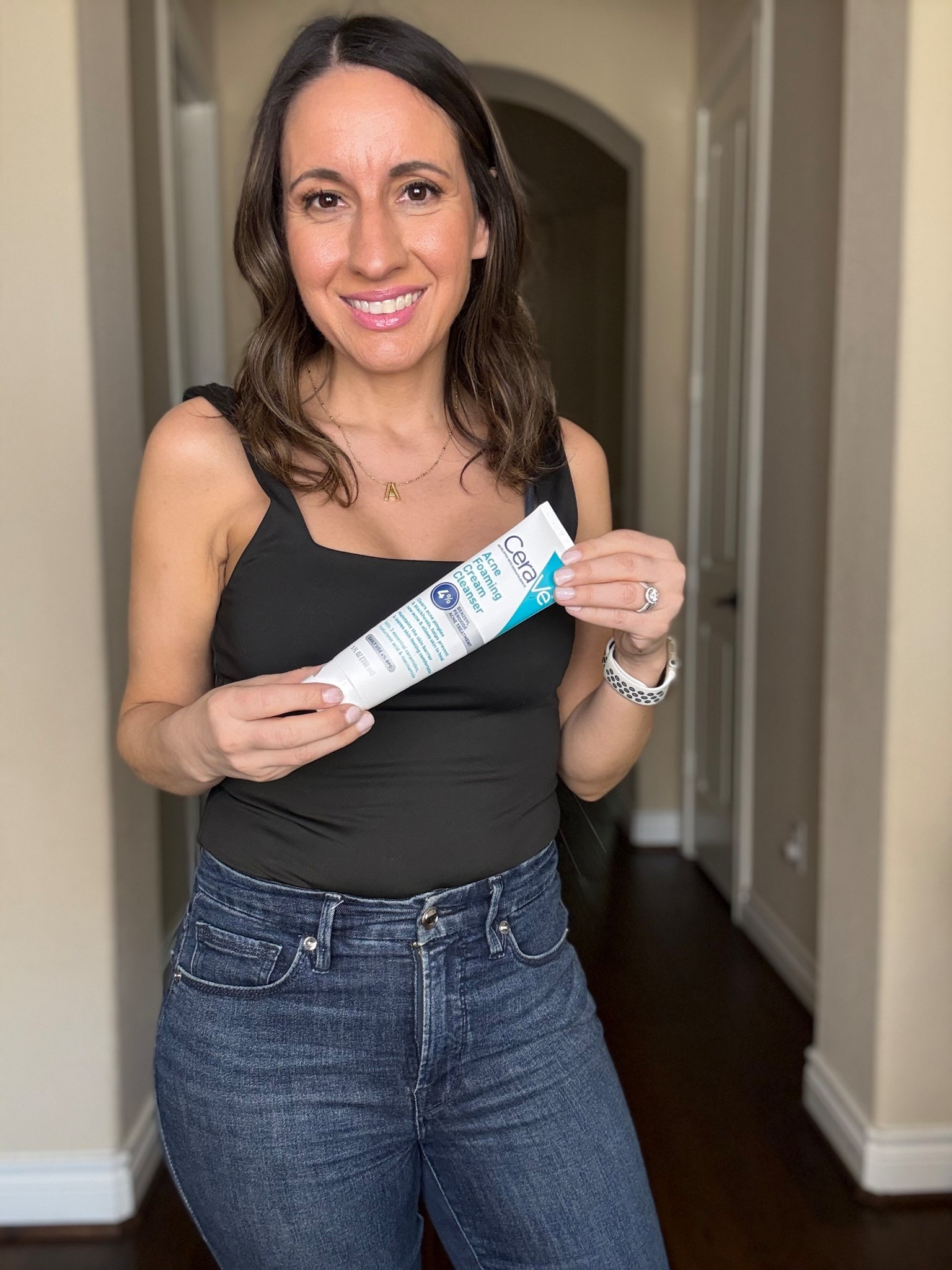 Bodysuit, jeans, and the one the product I swear by for back and chest acne. 
Cerave Acne Foaming Cleanser 
Skincare 


#LTKFindsUnder50 #LTKPetite #LTKBeauty