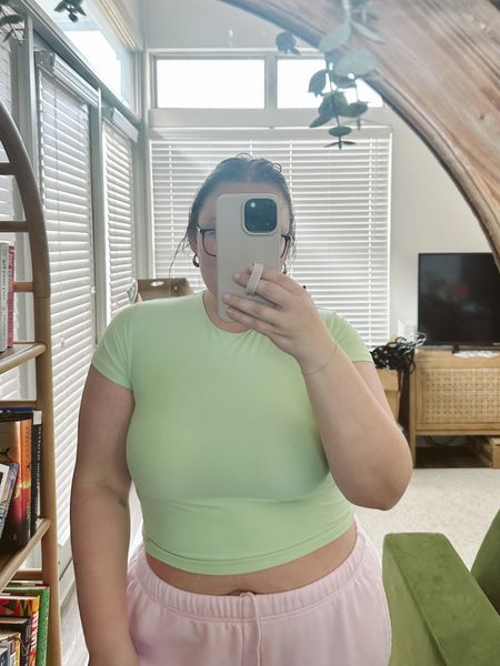 Seamless baby tee is the perfect basic everyone needs in their closet! Love the fit of this one and length - wearing xxl

#LTKxTarget #LTKfindsunder50 #LTKmidsize