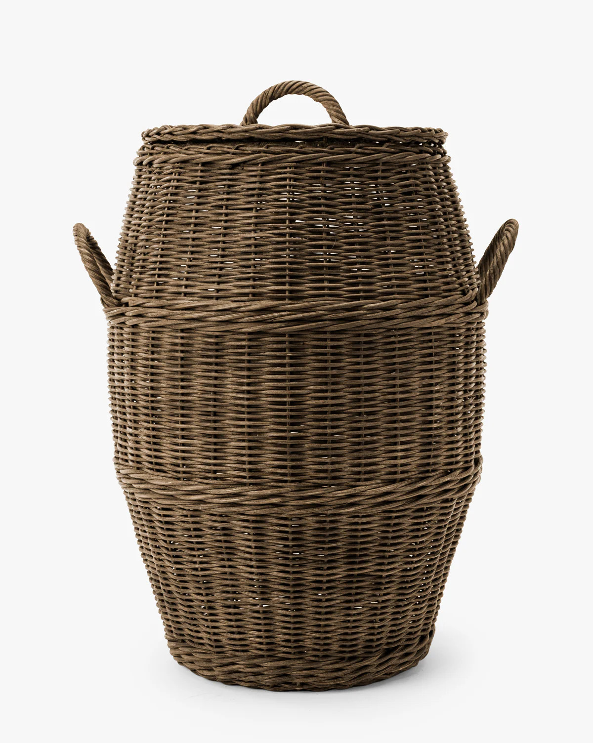 Winders Wicker Lidded Basket | McGee & Co. (US)