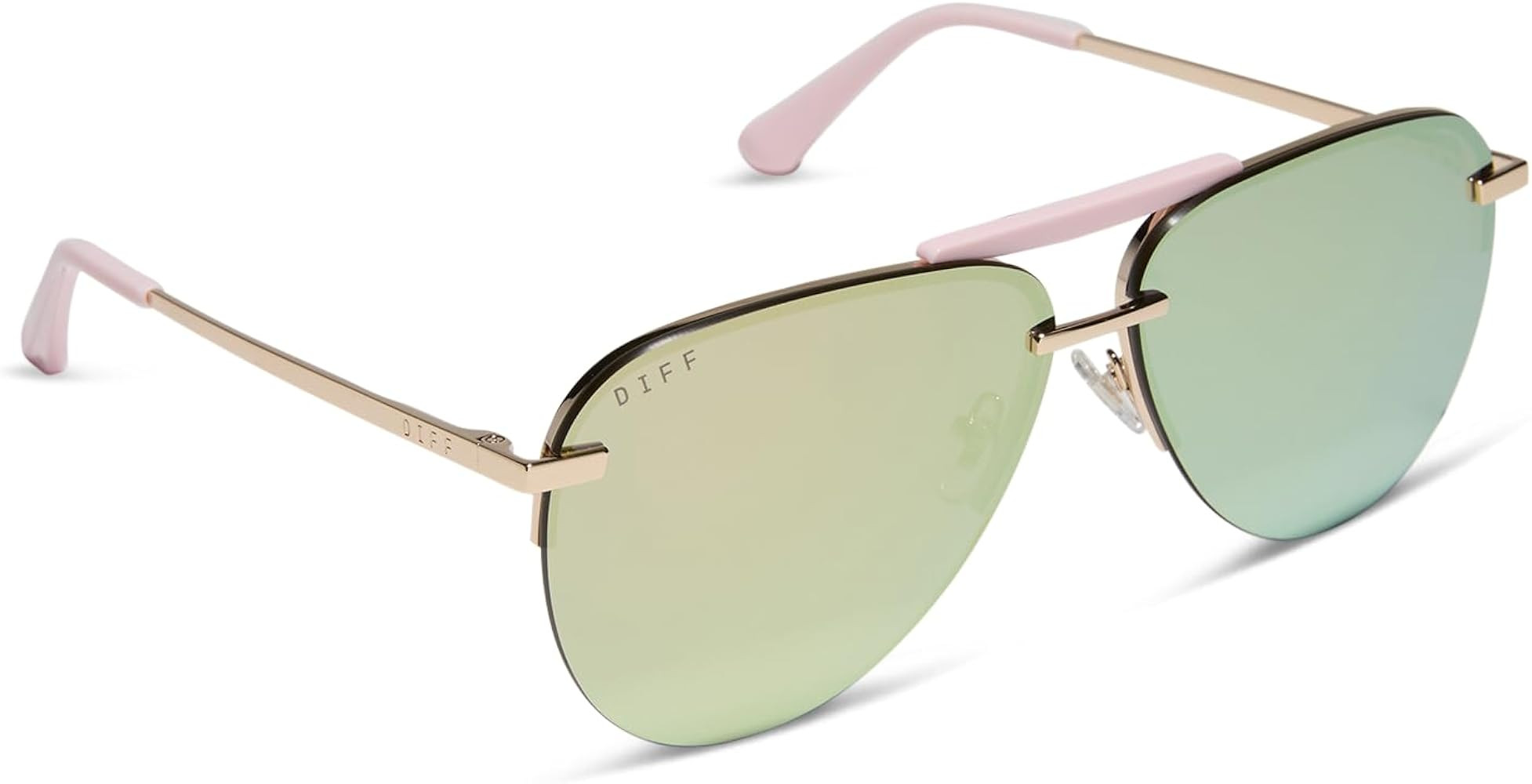 DIFF Tahoe | Designer Oversized Aviator Sunglasses for Women | UV400 Protection | Amazon (US)