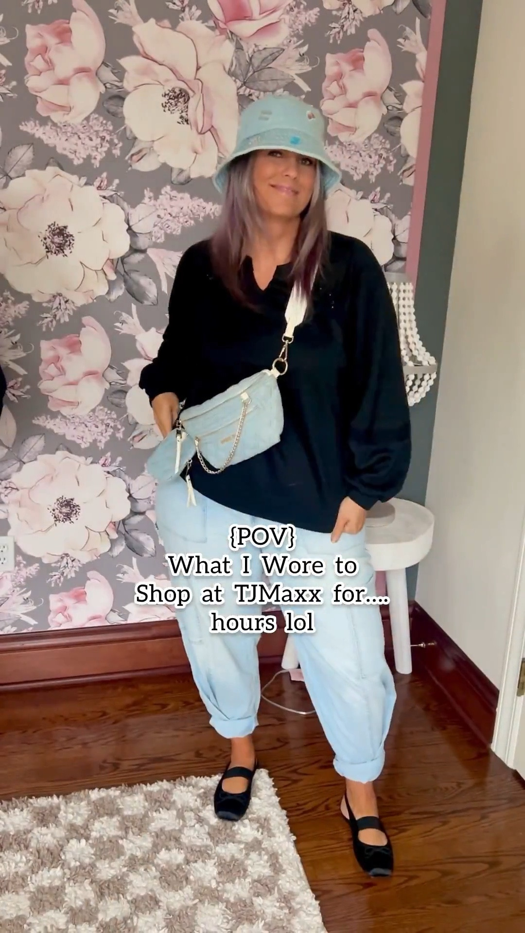 Sweatshirt, medium 
Ballet flats, TTS 
Jeans, XL 

#walmart #walmartfashion #walmartstyle  walmart fashion, walmart style, walmart outfit, walmart look, walmart fashion, found it at walmart, walmart fashion finds, walmart summer, walmart winter, walmart fall, walmart spring, walmart new arrivals, walmart outfit, walmart outfit inspo, walmart outfit inspiration, walmart curves, walmart curvy, curvy walmart, midsize walmart, walmart midsize, walmart ootd, walmart shopping, new at walmart  #casual #outfit #ideas #ootd #weekend #errands casual outfit, casual fashion, casual style, casual clothing, casual ootd, casual look, weekend outfit, weekend outfit idea, weekend style, weekend look, running errands outfit, elevated casual, elevated lounge  #ballet #flats #balletflats #workwear ballet flats, cute ballet flats, cute flats, affordable ballet flats, ballet flats under $30, ballet flats under $50, outfit with ballet flats, how to style ballet flats, ballet flats outfit, ballet flats style, ballet flats inspo, ballet flats ootd, ballet flats look, casual ballet flats, comfortable shoes, footwear, comfortable footwear #under20 #under30 #under40 #under50 #under60 #under75 #under100 #affordable #budget #inexpensive #size14 #size16 #size12 #medium #large #extralarge #xl #curvy #midsize #pear #pearshape #pearshaped budget fashion, affordable fashion, budget style, affordable style, curvy style, curvy fashion, midsize style, midsize fashion

#LTKMidsize #LTKFindsUnder50 #LTKFindsUnder100