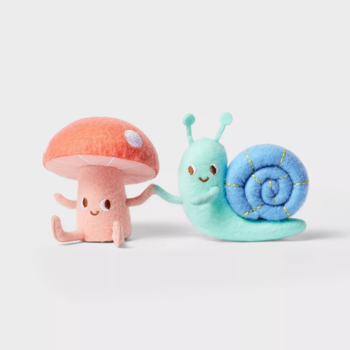 Felt Easter Figural Decor Set Mushroom & Snail - Spritz™ | Target