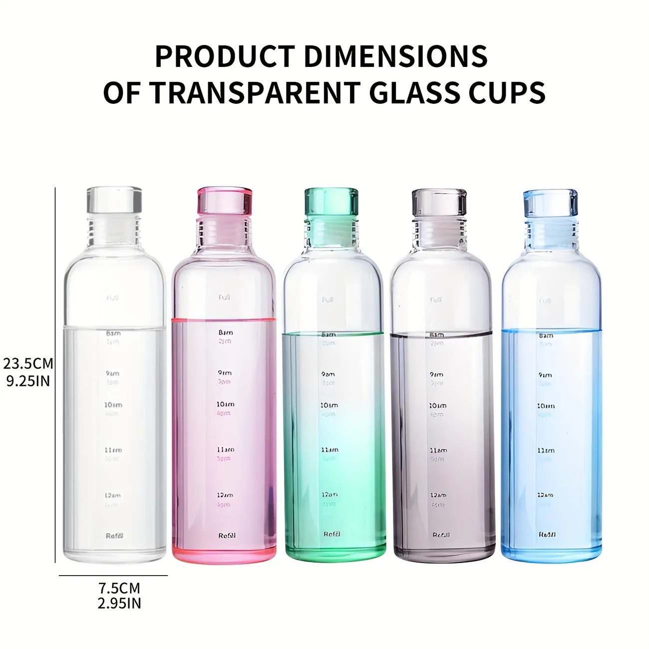 500ml Bpa Free Plastic Water Bottle With Motivational Time Marker Perfect For Outdoor Running Hik... | Temu Affiliate Program