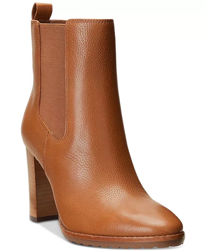 Lauren Ralph Lauren Women's Mylah Pull-On Chelsea Boots - Macy's | Macy's