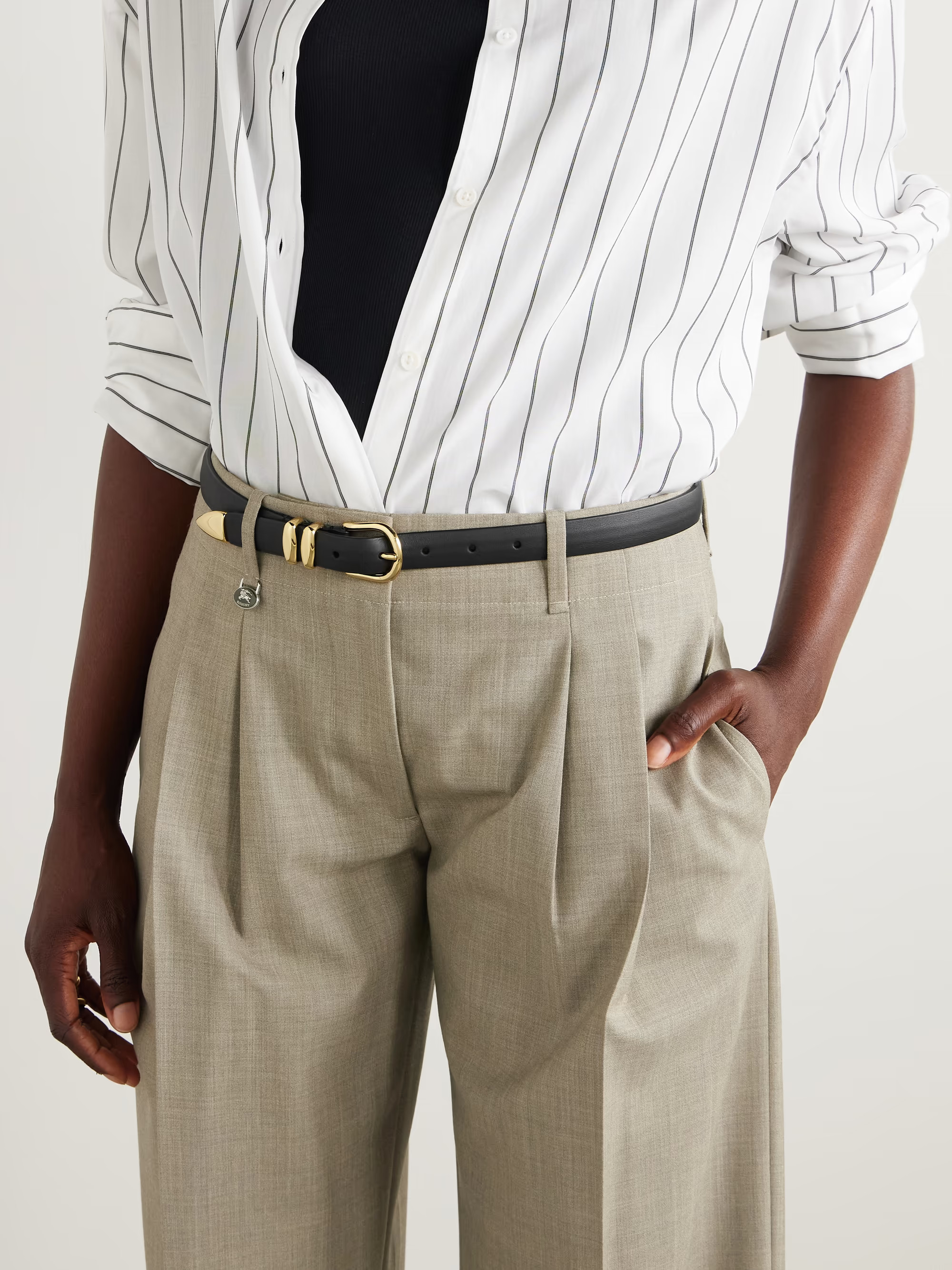 Leather belt | NET-A-PORTER (UK & EU)